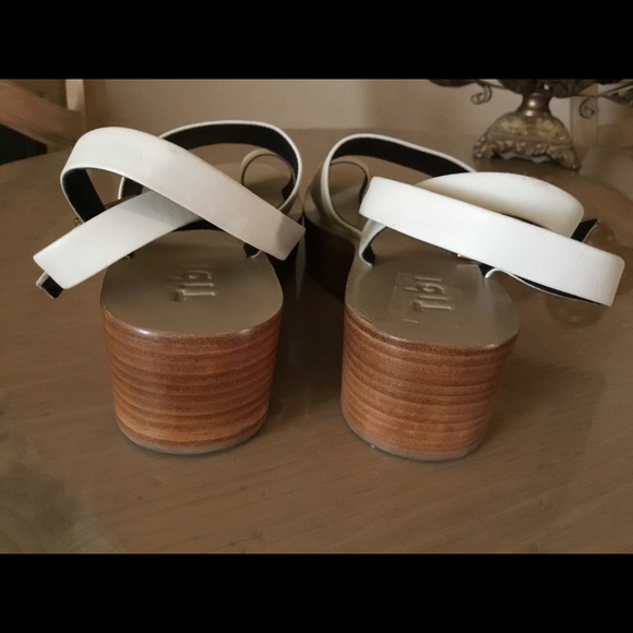 TIBI Janie Calf Leather Platform Sandals sz.38 - Picture 7 of 9